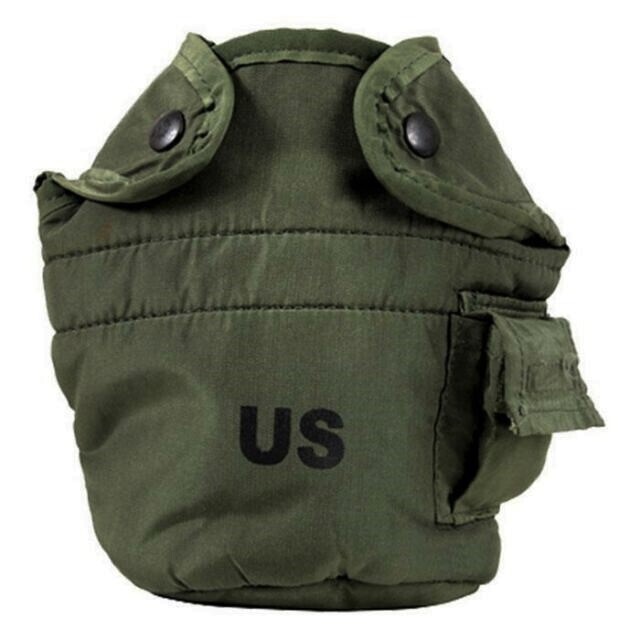 Obal na polní láhev nylon 1QT US Canteen Cover LC-2 oliv originál Varianta: zánovní