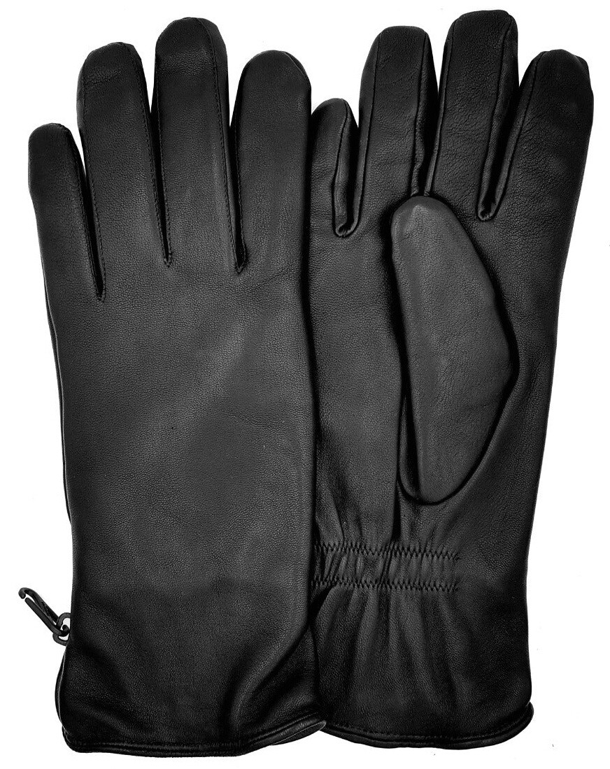 Rukavice kožené zateplené černé MK II Combat Glove Velká Británie Velikost: 9 (22-23 cm)