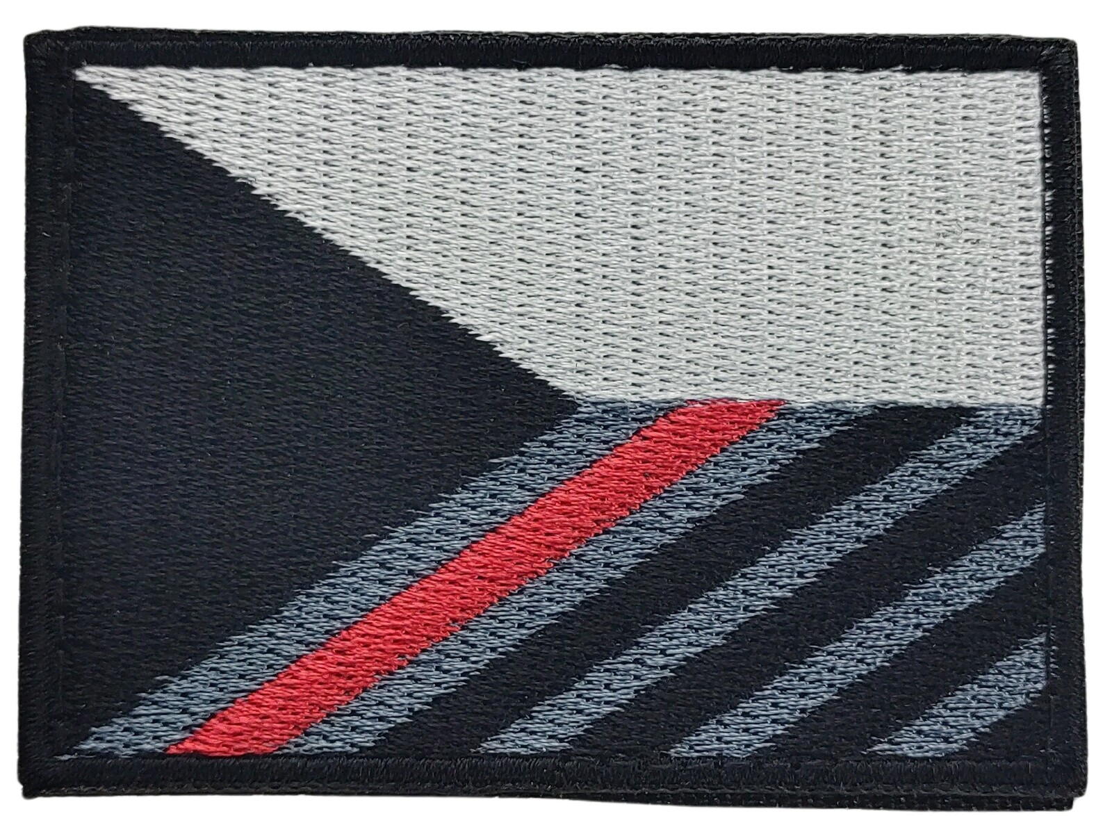 Nášivka ČR červená linie velká A-13MSZ Velcro