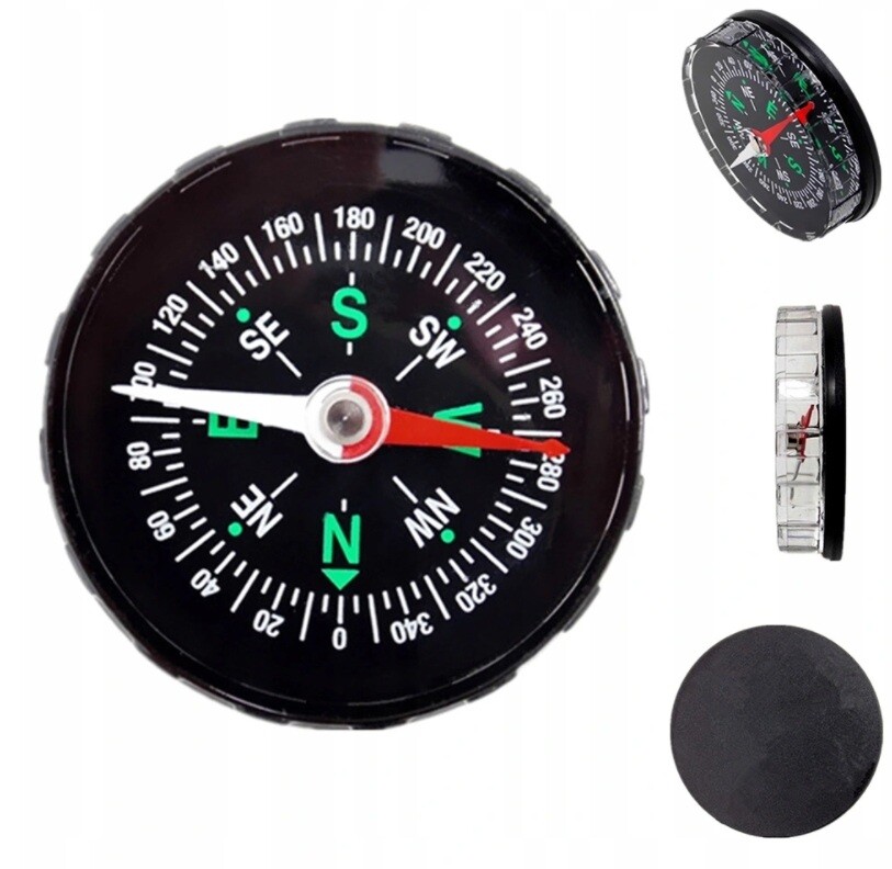 Kompas kapesní 4,5cm pro pěší turistiku