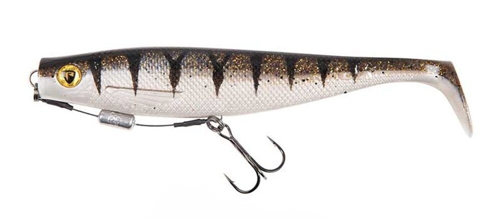 Fox Rage Gumová nástraha Pro Shad Loaded UV Glitter Perch - 14cm 24g