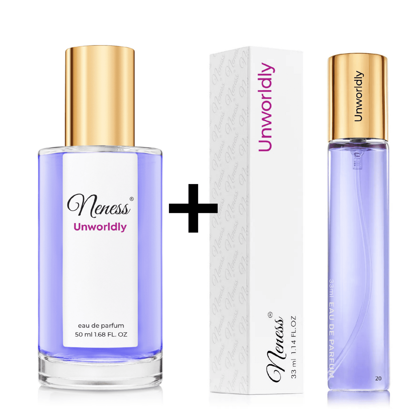 Neness Unworldly parfémovaná voda dámská 50ml + 33ml