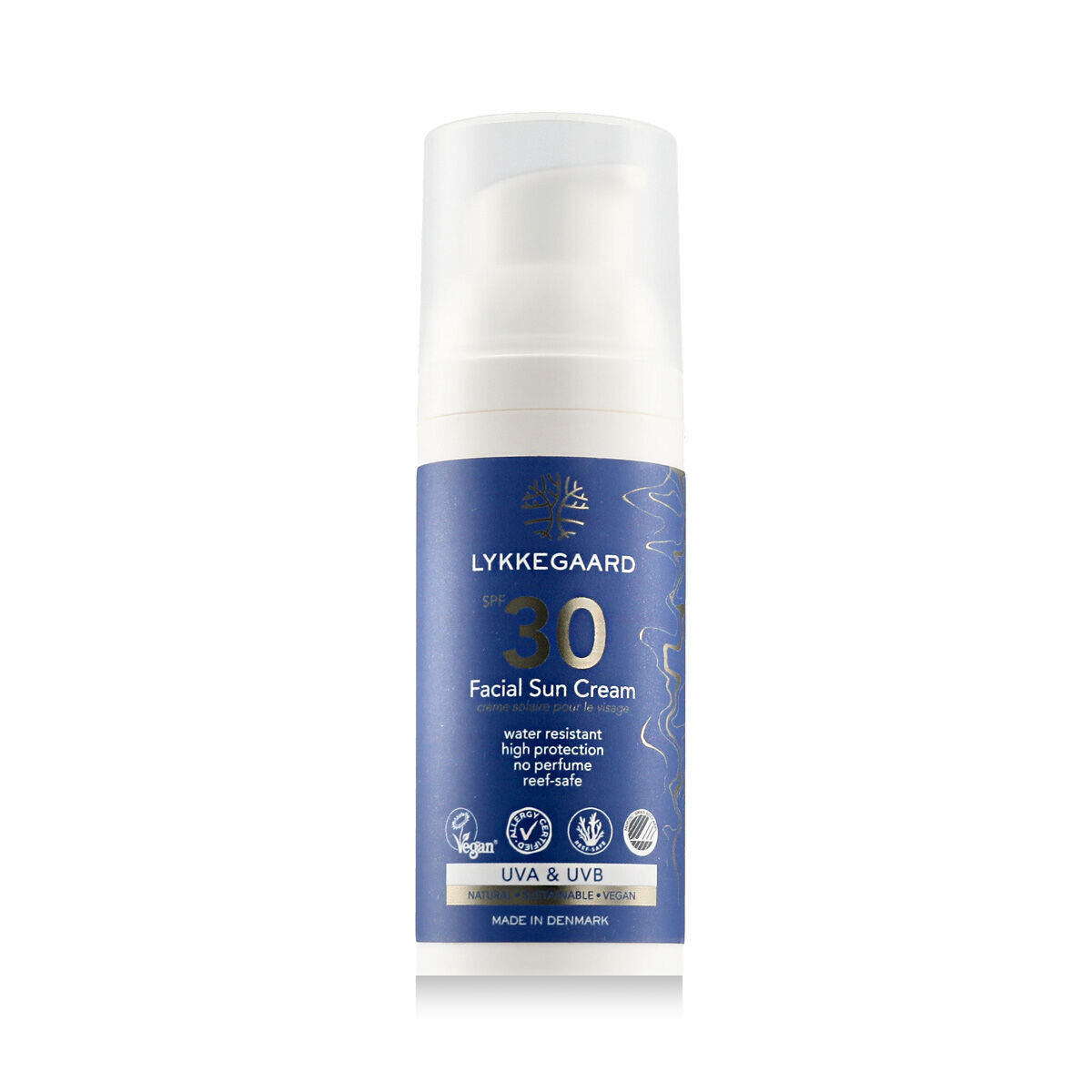 Lykkegaard Sun Facial Sun Cream SPF30 opalovací krém na obličej 50 ml unisex