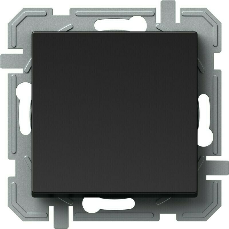 Spínač řazení 1 TEM Logiq černá 10 ks/bal.