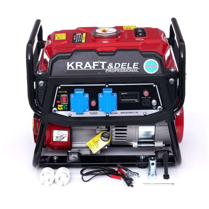 Kraft&Dele elektrocentrála 1500W 12V/230V KD150 (II. Jakost)