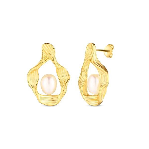 Náušnice s perlou 635-500-G19640-0000