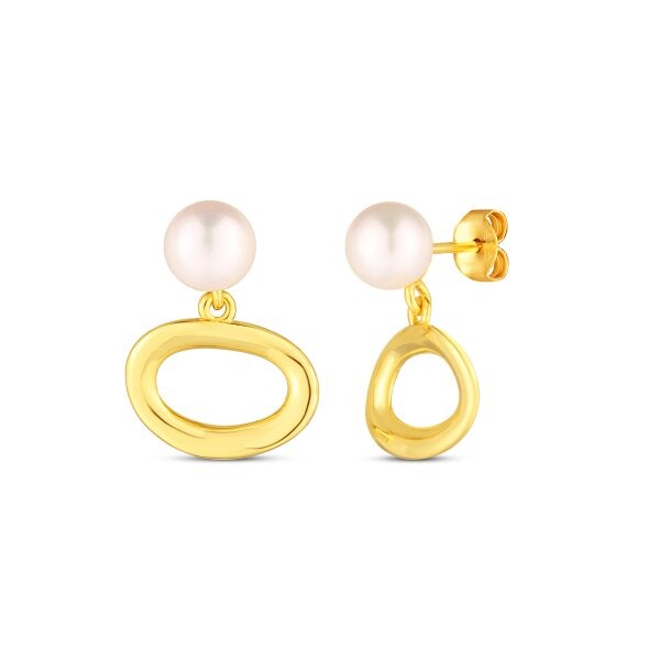 Náušnice s perlou 635-500-G20200-0000