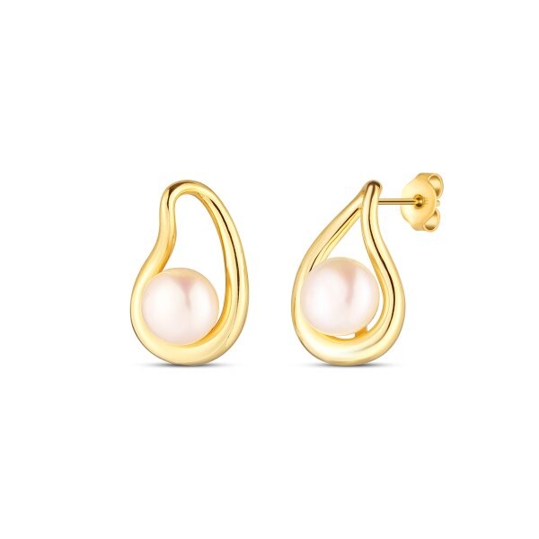 Náušnice s perlou 635-500-G20210-0000