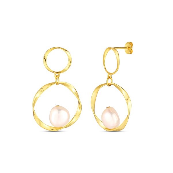 Náušnice s perlou 635-500-G10470-0000