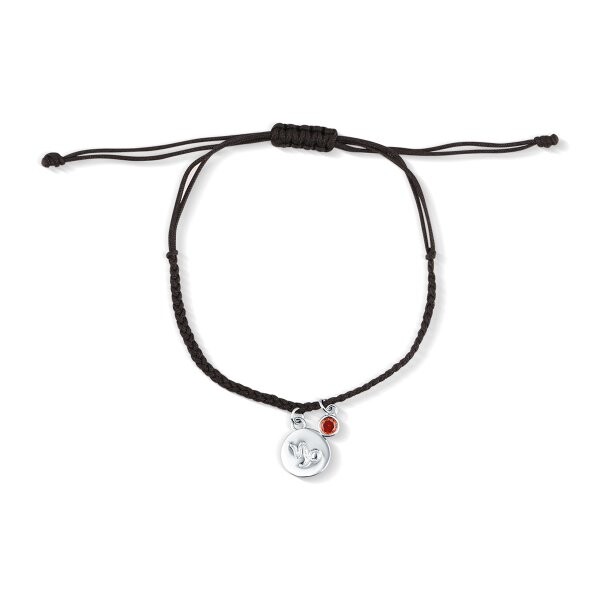 Náramek se syntetickými kameny - kozoroh 166-233-KOZ717-0000