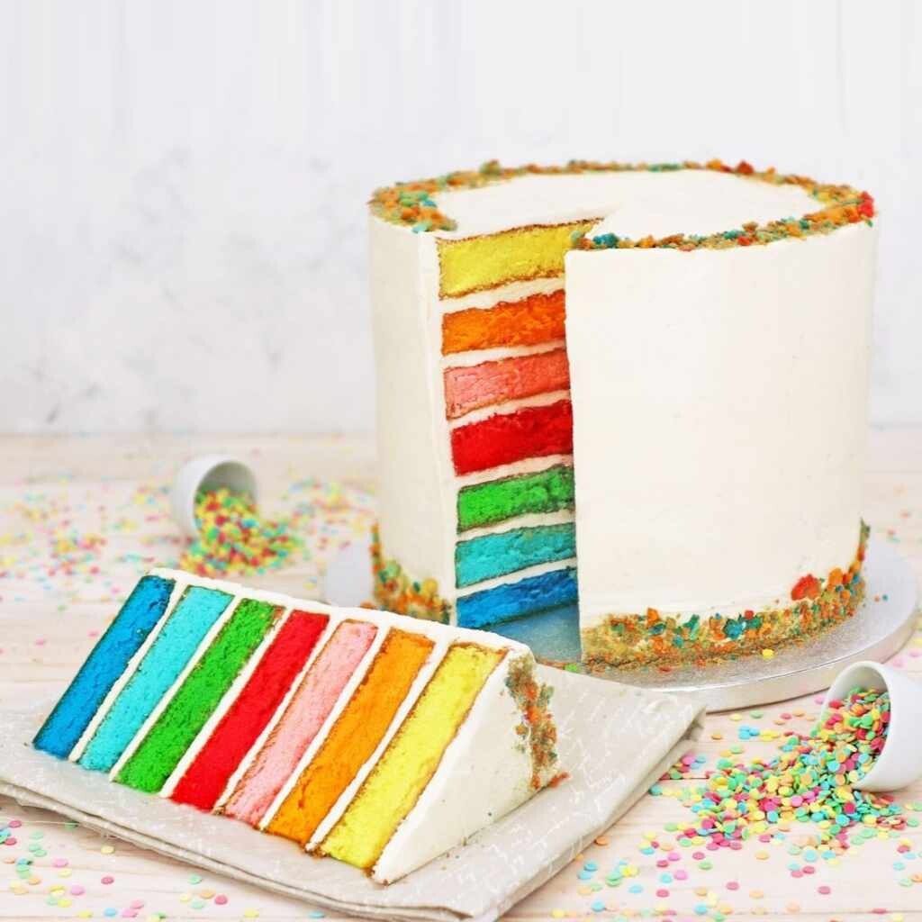 Cake Masters Směs na duhový dort + krém