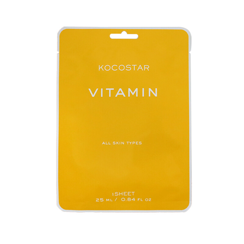 Kocostar Vitamin Sheet Mask Antioxidační pleťová maska, 1 ks