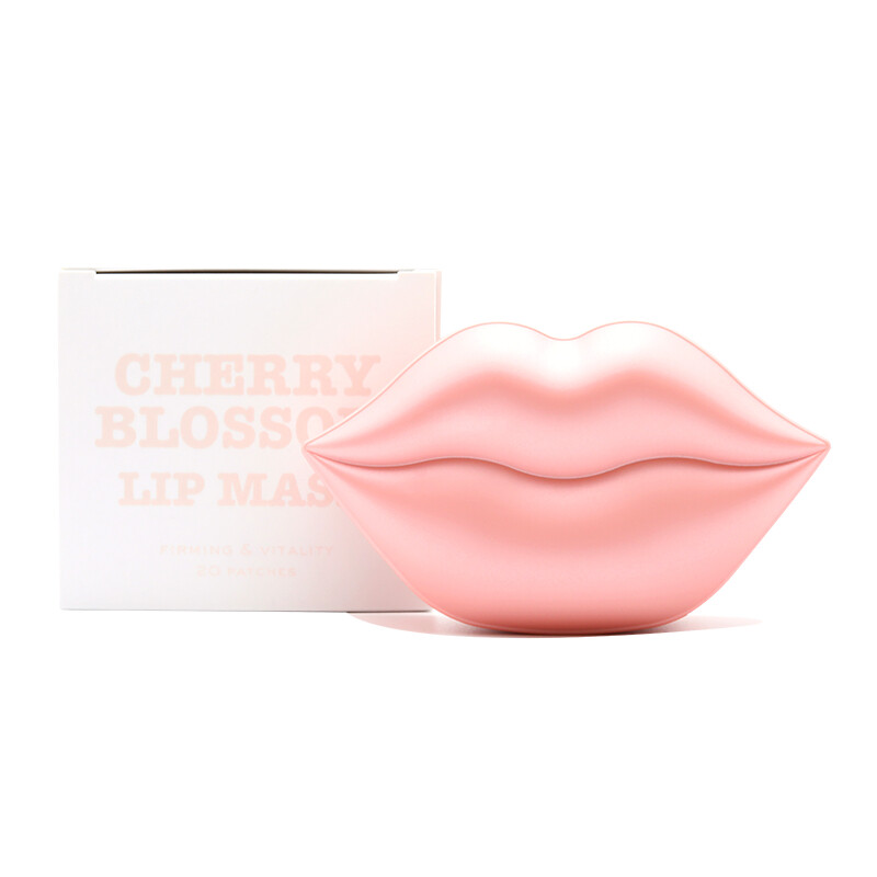 Kocostar Cherry Blossom Lip Mask Hydrogelová maska na rty, 20 ks