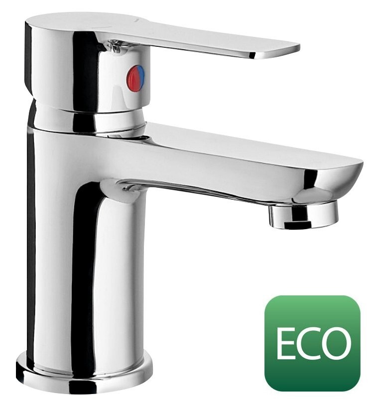 Bruckner BARON ECO 3,8 l/min, stojánková umyvadlová baterie, chrom 612.002.11