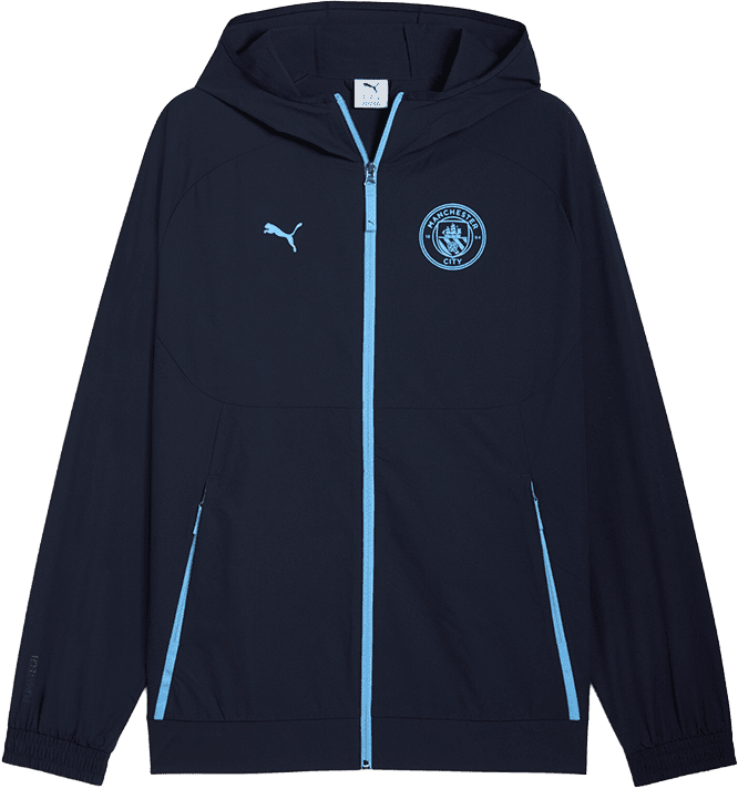 Bunda s kapucí Puma MCFC TECH Woven Jacket