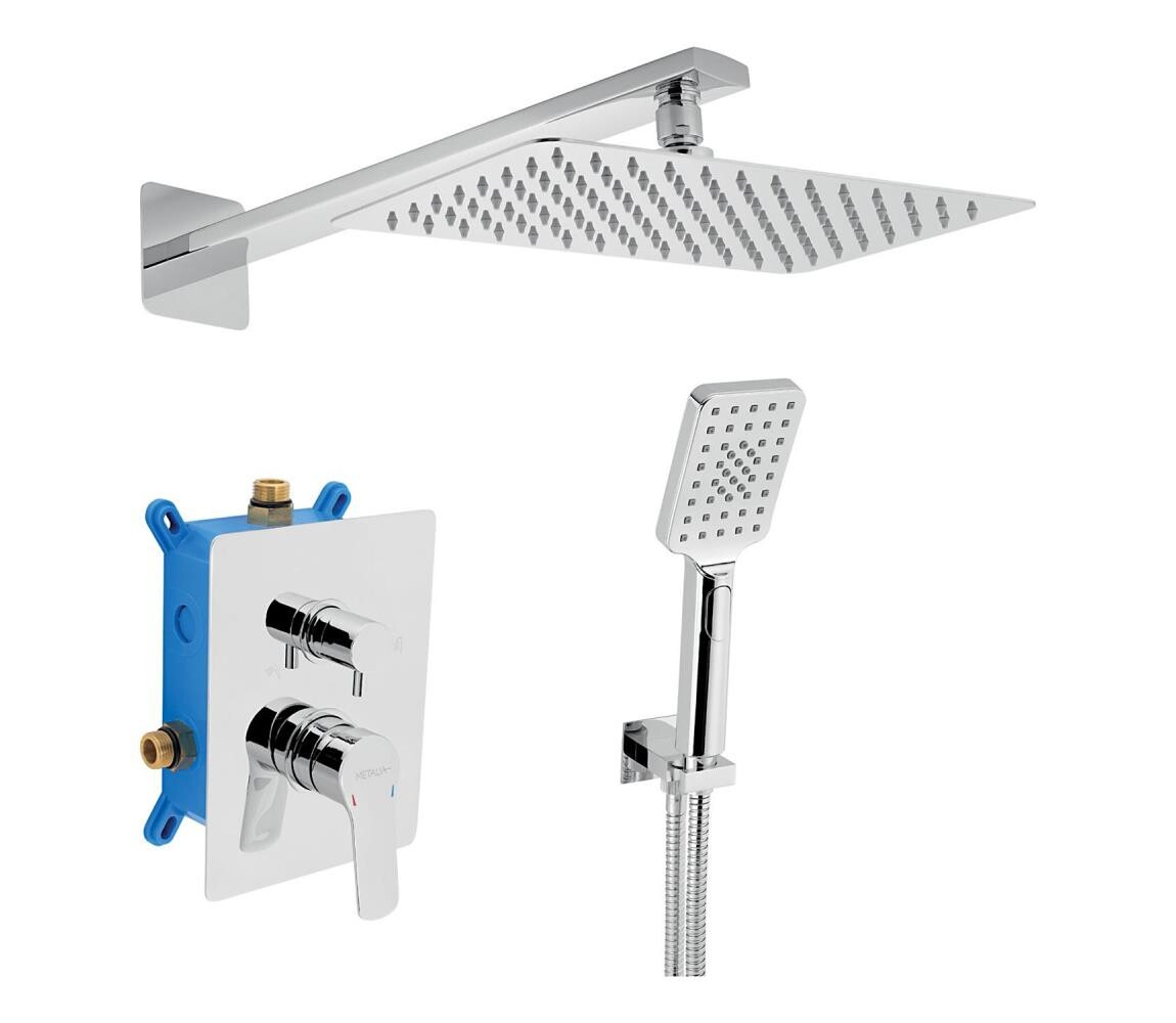 Novaservis Novaservis - Sprchová sada s podomítkovou baterií METALIA ECO lesklý chrom
