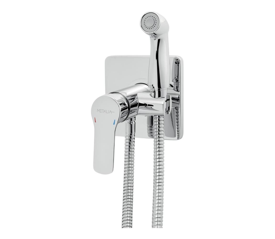 Novaservis Novaservis-Bidetová baterie se sprškou pro podom. instalaci METALIA lesklý chrom