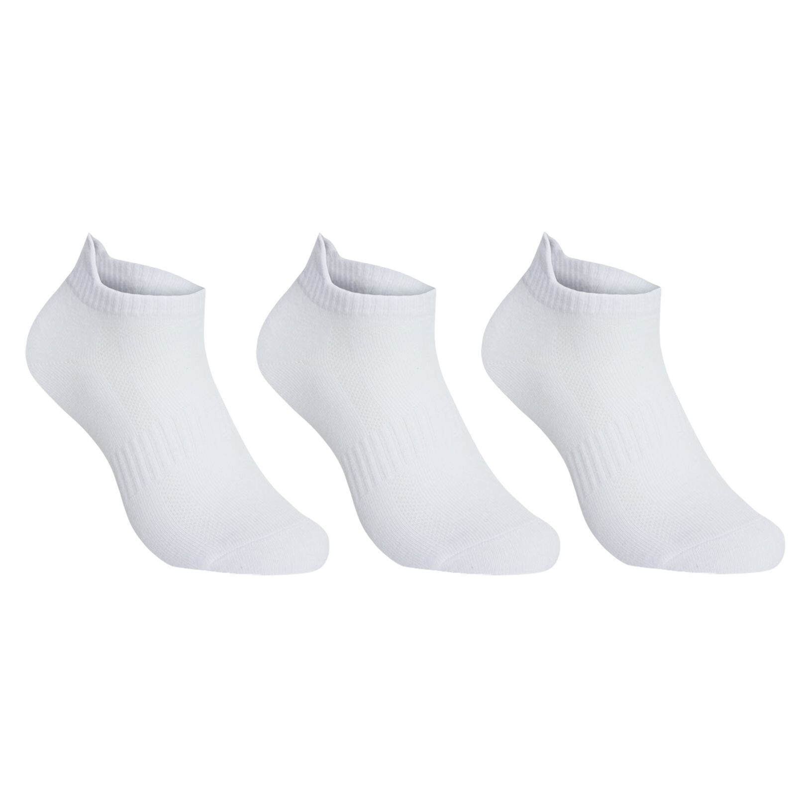 3PACK ponožky Benysøn nízké bílé (B-6052) L