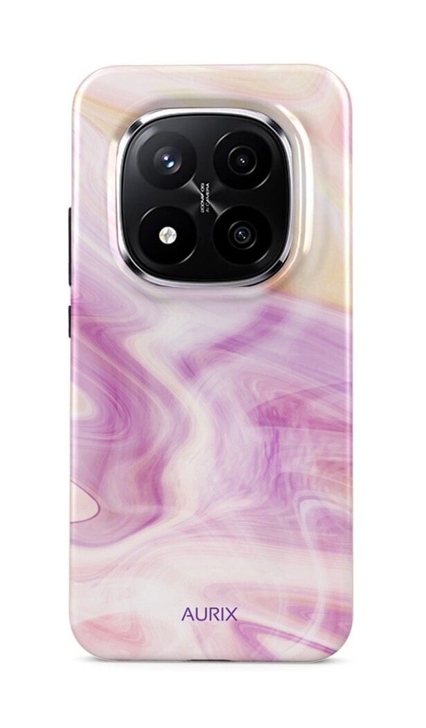 Kryt AURIX Xiaomi Redmi Note 14 Pro+ 5G pevný Pinky Wave 140183