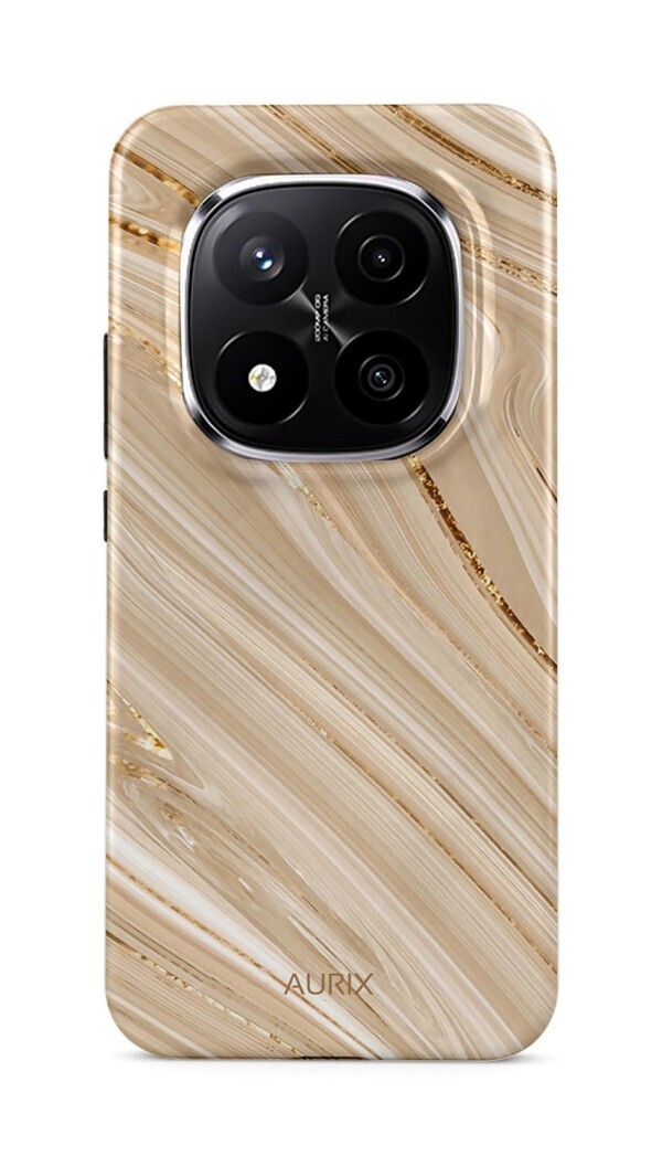 Kryt AURIX Xiaomi Redmi Note 14 Pro+ 5G pevný Golden Sands 140180