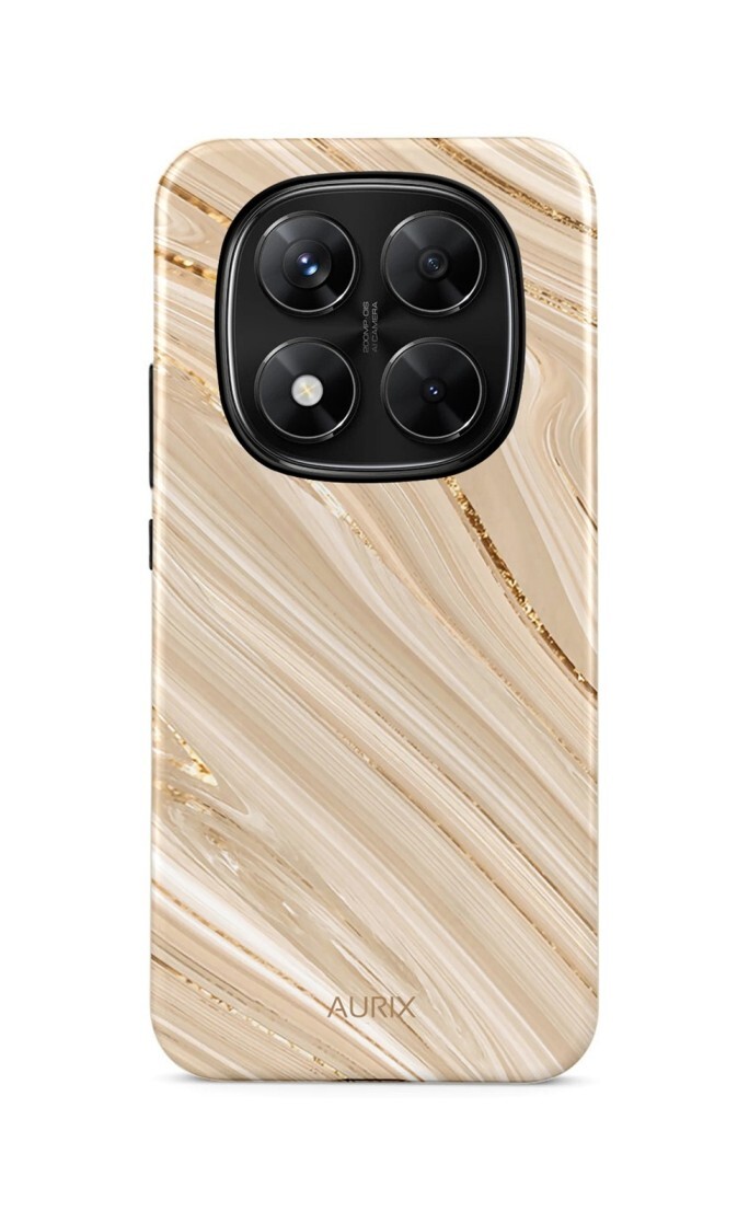 Kryt AURIX Xiaomi Redmi Note 14 Pro 5G pevný Golden Sands 136522