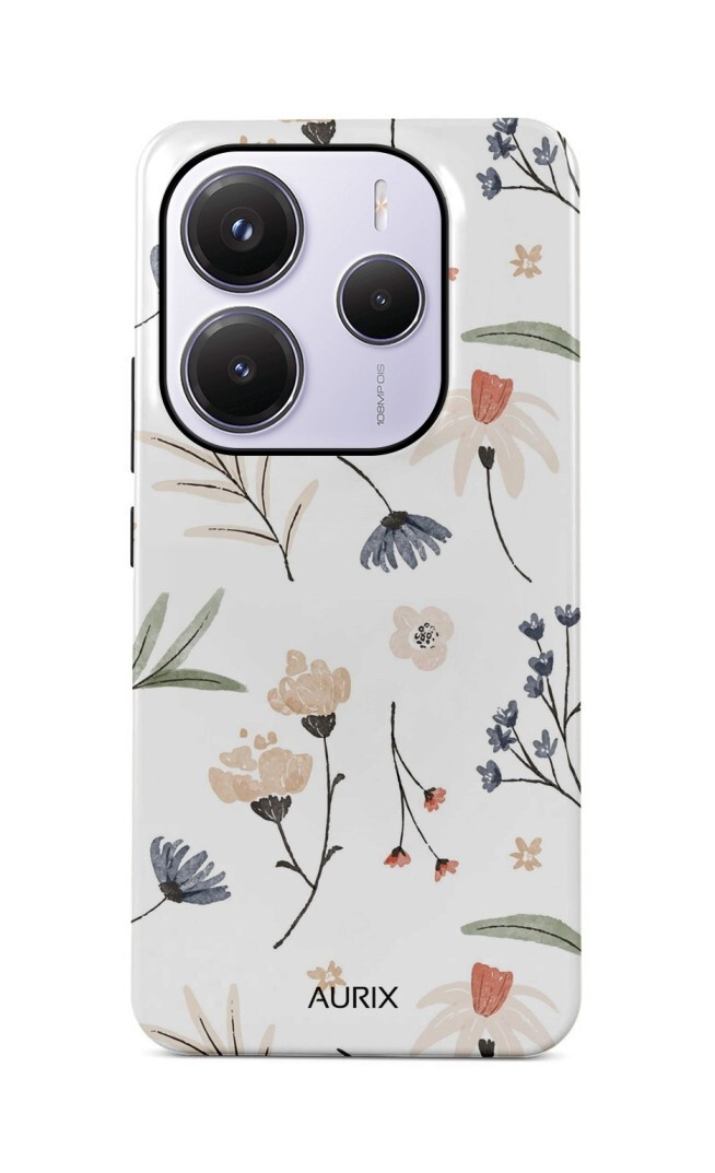 Kryt AURIX Xiaomi Redmi Note 14 5G pevný Floral Fantasy 136505