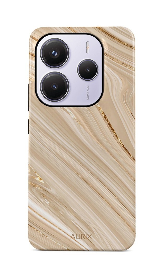 Kryt AURIX Xiaomi Redmi Note 14 5G pevný Golden Sands 136500