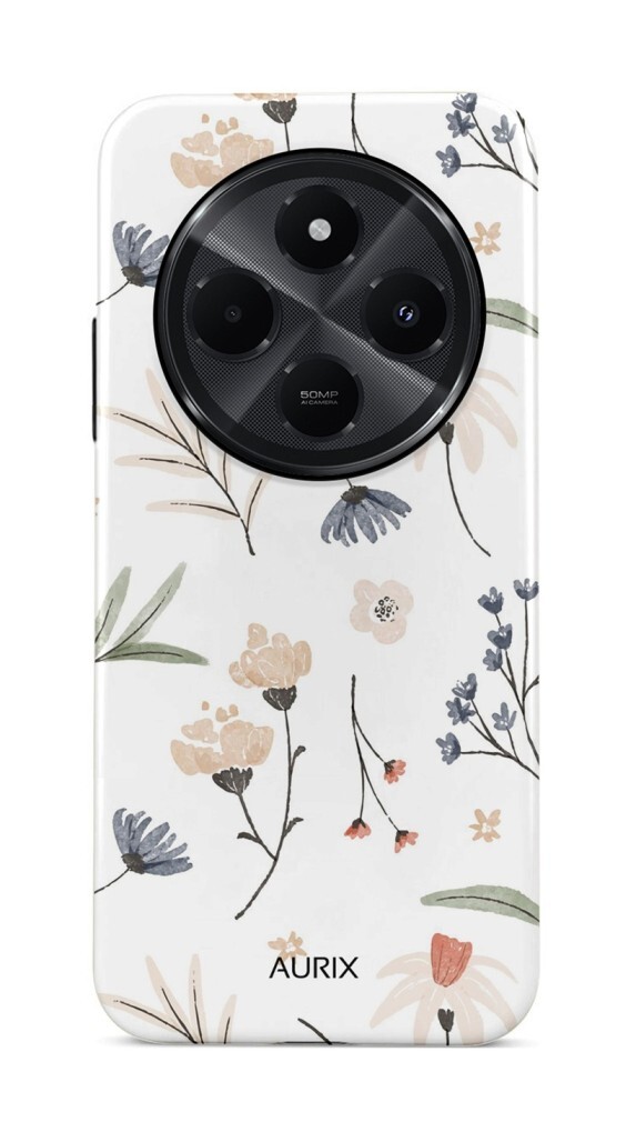 Kryt AURIX Xiaomi Redmi 14C pevný Floral Fantasy 132694