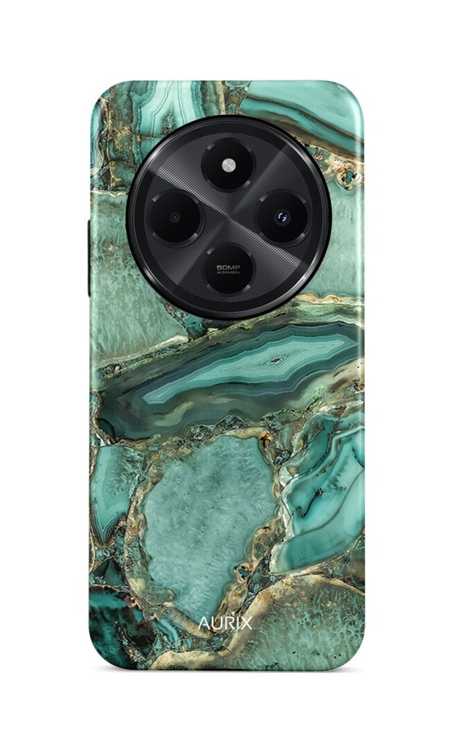 Kryt AURIX Xiaomi Redmi 14C pevný Emerald Glow 132692