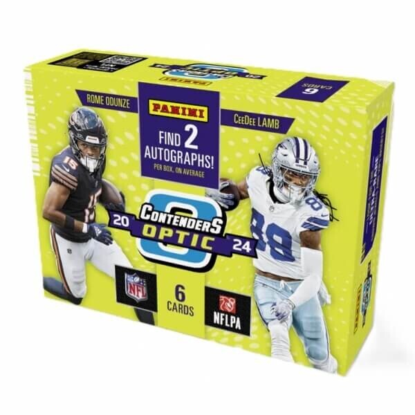 2024 NFL karty Panini Contenders Optic Football Hobby Box