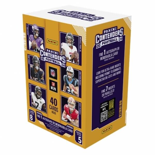 2024 NFL karty Panini Contenders Football Blaster Box