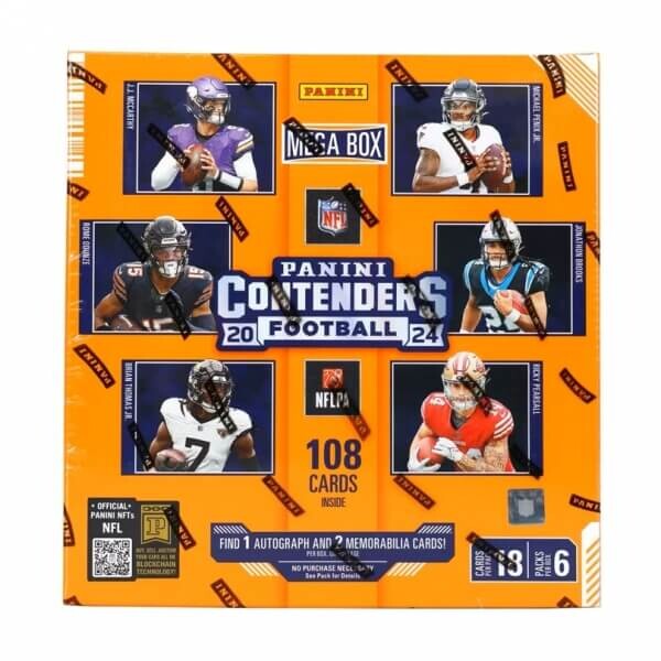 2024 NFL karty Panini Contenders Football Mega Box