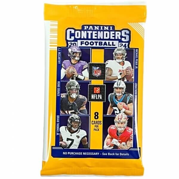 2024 NFL karty Panini Contenders Football Retail Balíček