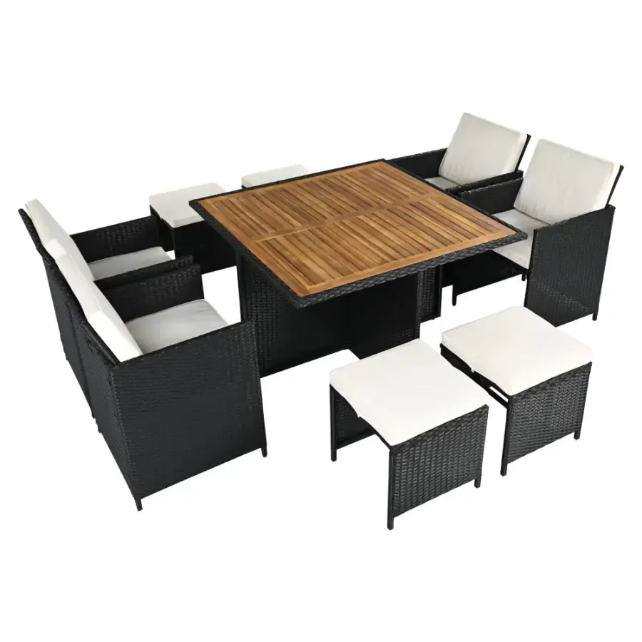 Tempo Kondela Zahradní ratanový set MELFORD