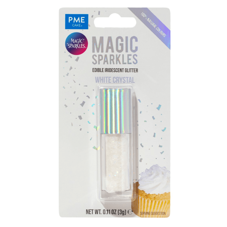 Kouzelné třpytky White Crystal 3g - PME
