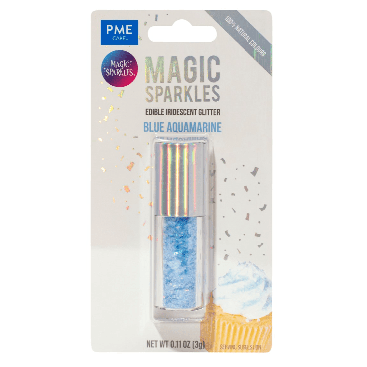 Kouzelné třpytky Blue Aquamarine 3g - PME