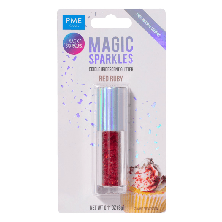 Kouzelné třpytky Red Ruby 3g - PME