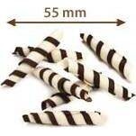 Čokoládové ruličky dvoubarevné TWISTER (70 g) - dortis