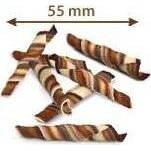 Čokoládové ruličky dvoubarevné TWISTER MARBLE (70 g) - dortis