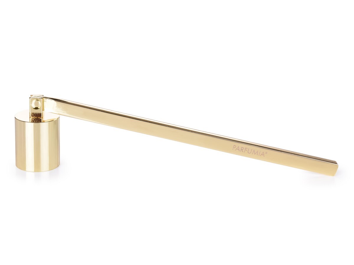 PARFUMIA® | Zlaté zhášedlo na svíčky | 19 cm | nerez ocel
