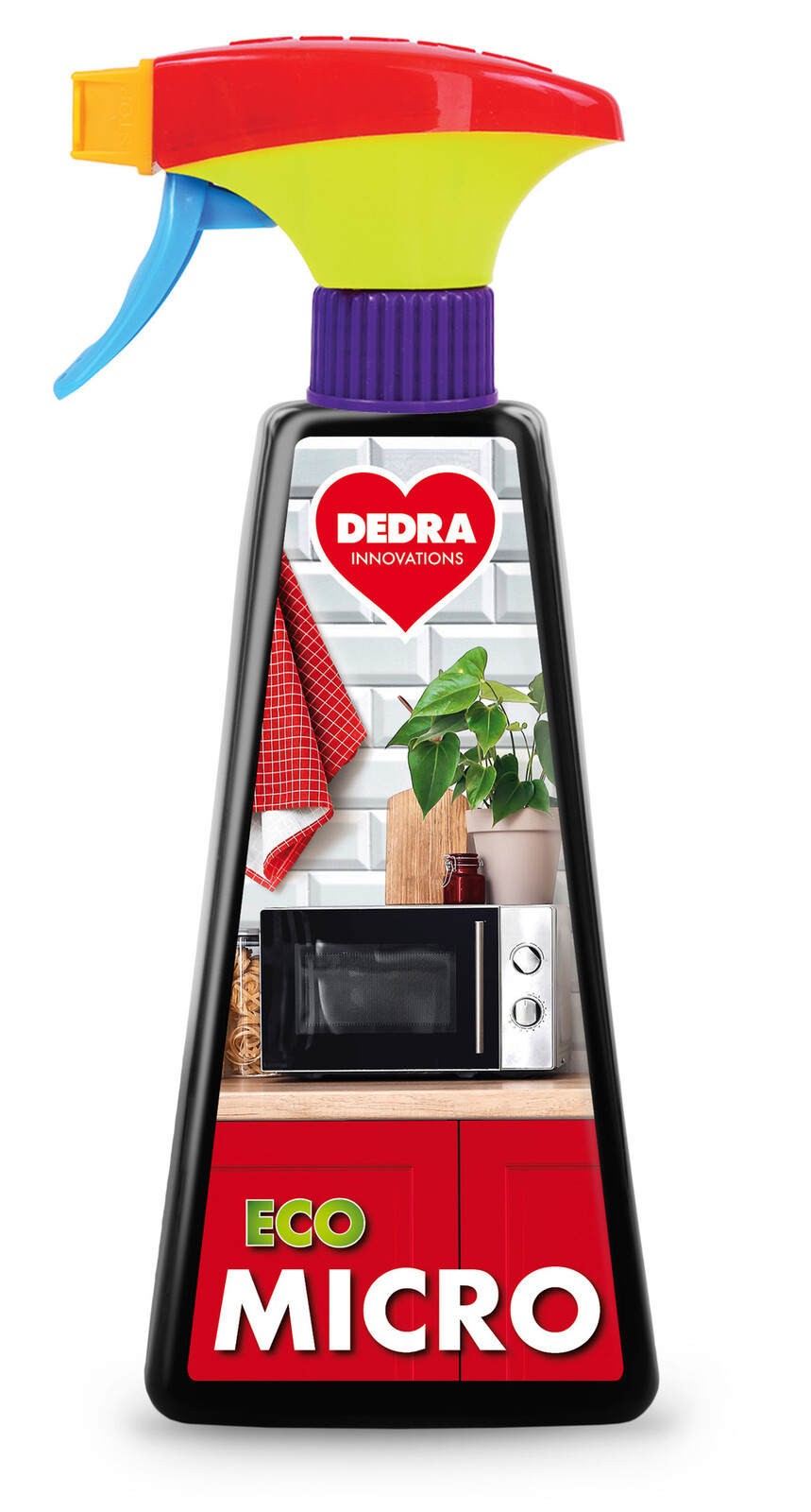 MICRO | pěnový čistič na mikrovlnné & parní trouby | extra odmašťovací síla | 500 ml