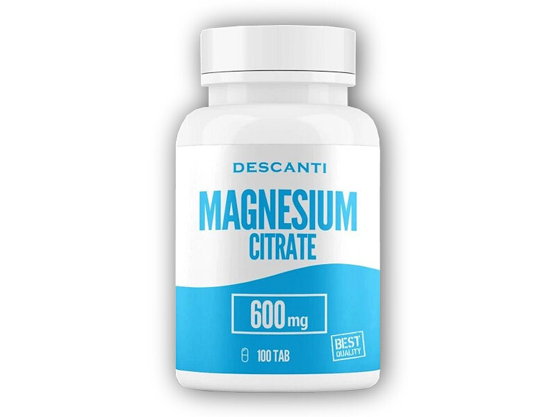 Descanti Descanti Magnesium Citrate 600mg 100 tablet