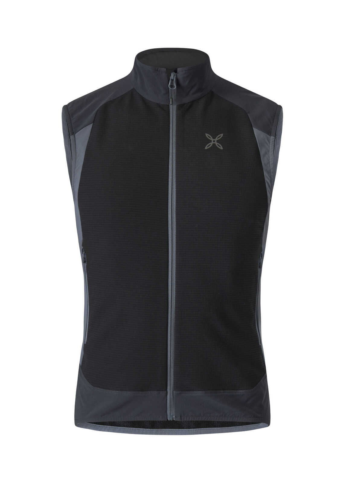 MONTURA Premium Wind Vest, Nero/Piombo velikost: M
