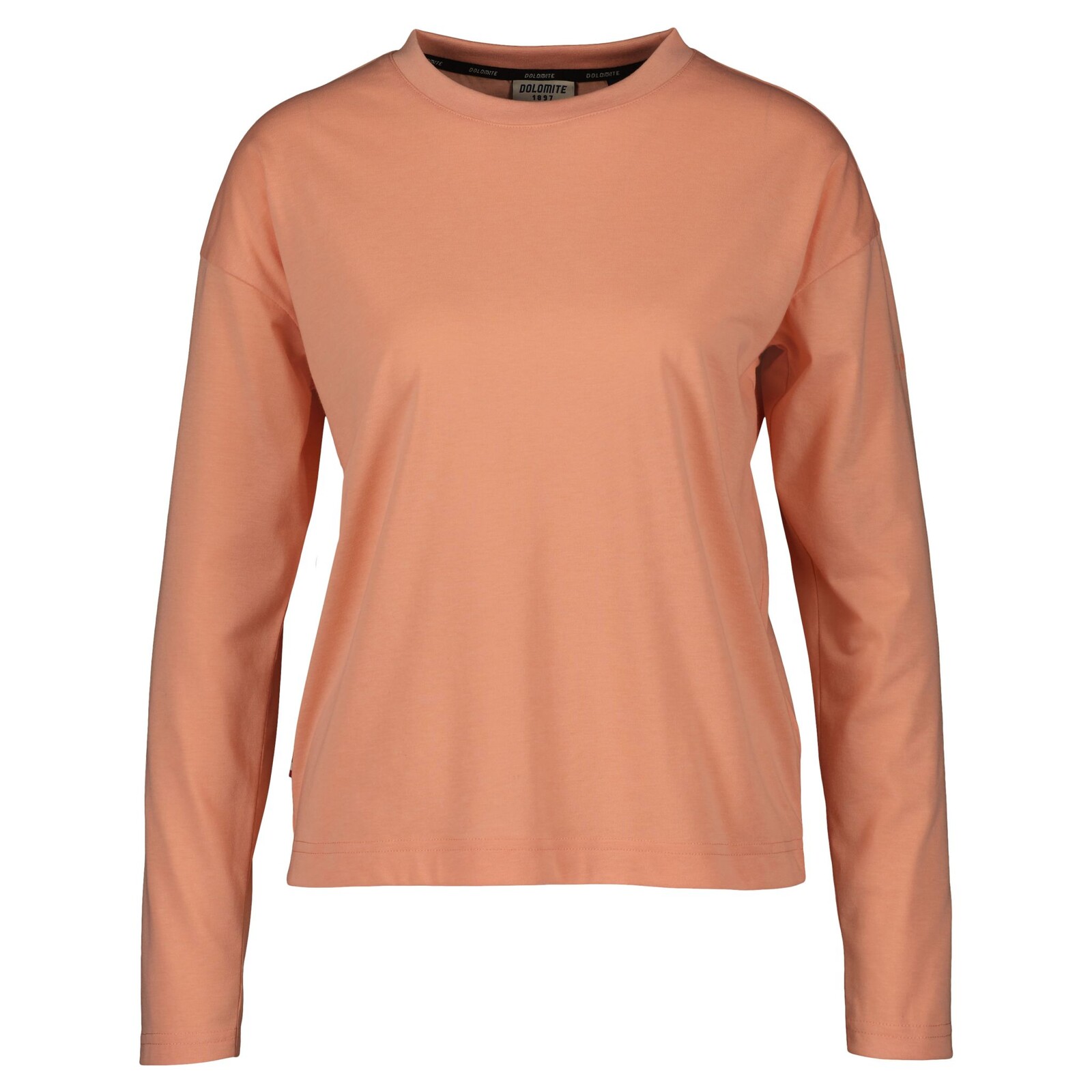 DOLOMITE Tee W's Latemar DRI LS Peach Orange (vzorek) velikost: S