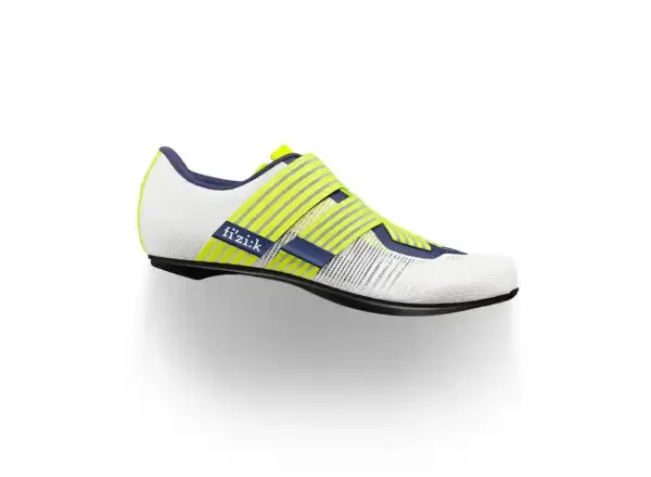 Fizik Vento Powerstrap Aerowave pánské silniční tretry Movi Yellow/White vel. 43