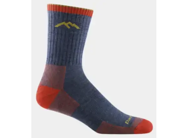 Darn Tough Number 2 Micro Crew Midweight with Cushion pánské ponožky Denim vel. M (EU 41-42,5)