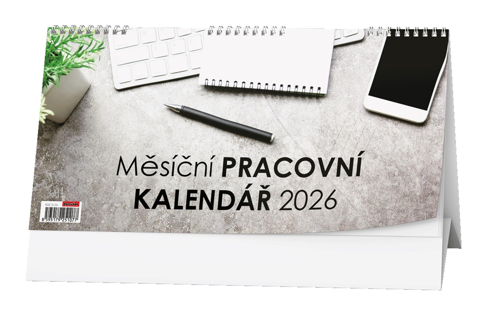 Stolní kalendář 2025 Měsíční pracovní