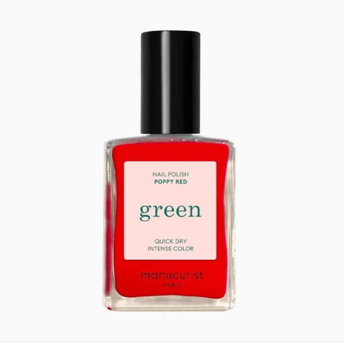 Manucurist Green lak na nehty Poppy Red 15 ml