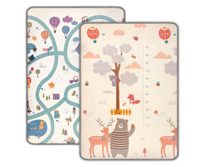 Rolovací podložka pro děti Kinder 120x178 cm - zvířata