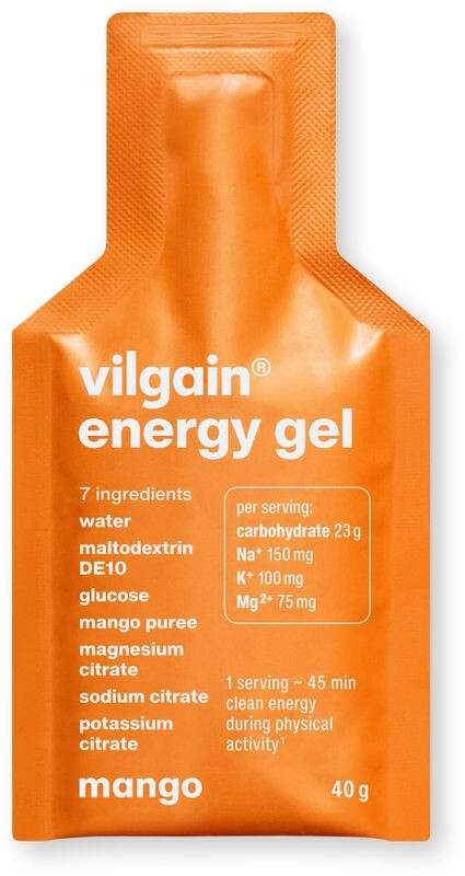Vilgain Energy gel – mango 40 g